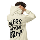 Cheers to a New Year, Bro! Hoodie - - Hoodies