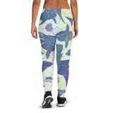 Ocean Dreamscape - Mermaid & Shark Track Pants - - Joggers