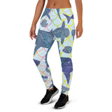 Ocean Dreamscape - Mermaid & Shark Track Pants - - Joggers