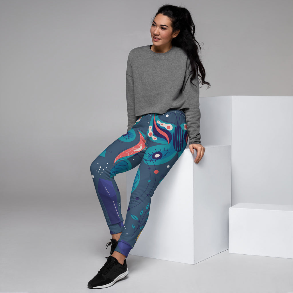 Mystic Butterflies & Crystals Pants - - Joggers