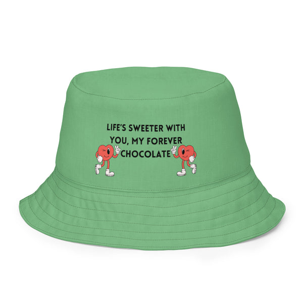 Peace, Love & Style - Valentine’s Day Bucket Hat for Her - L XL - Bucket Hat