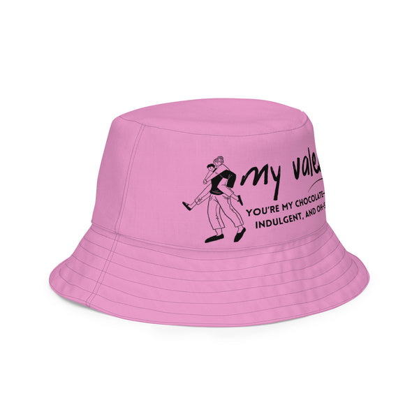 Infinite Love - Valentine’s Reversible Bucket Hat for Her - - Bucket Hat