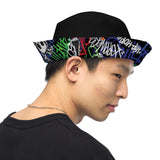 Street Art Swagger - Graffiti-Style Bucket Hat - - Hats