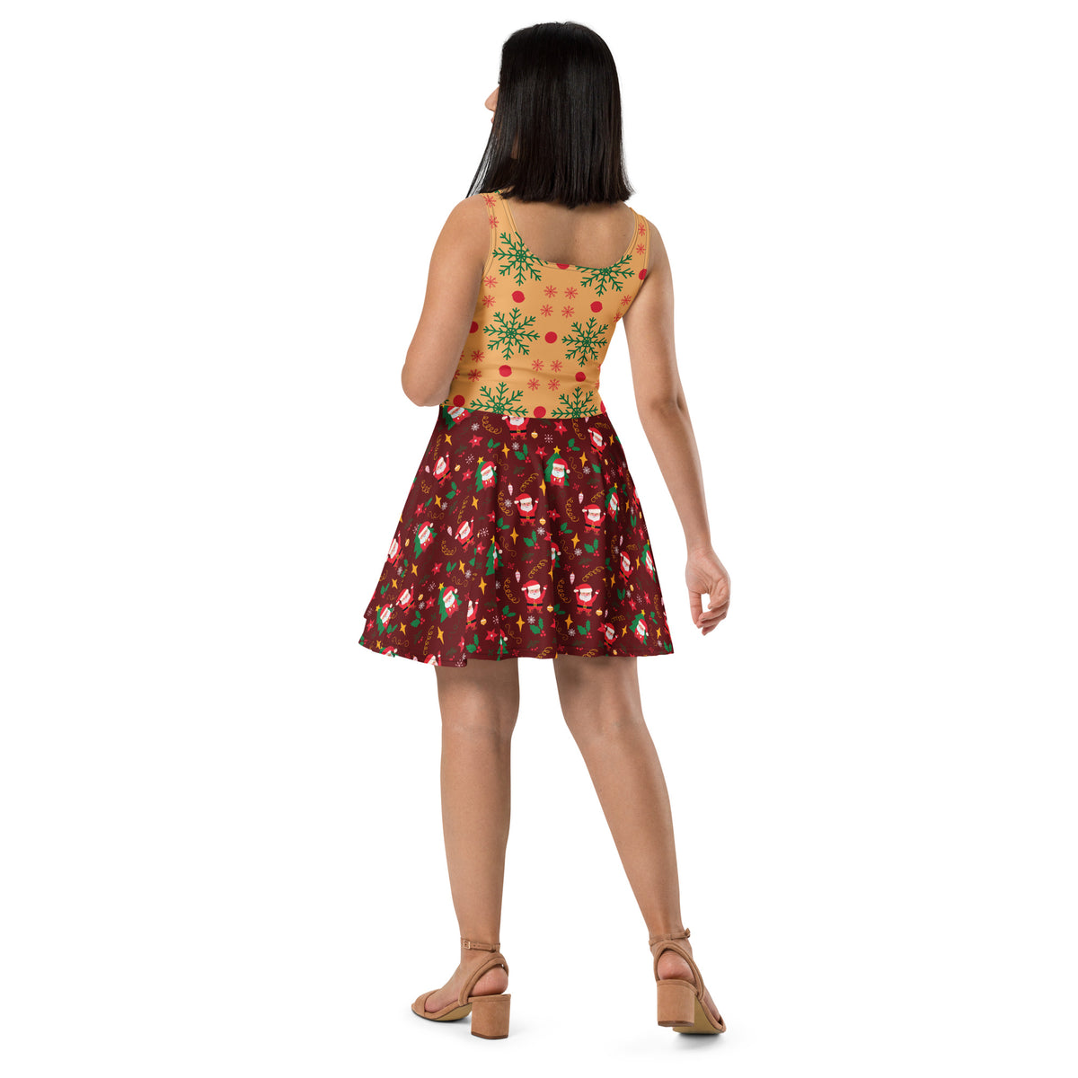 Merry Moments - Christmas Skater Dress - -