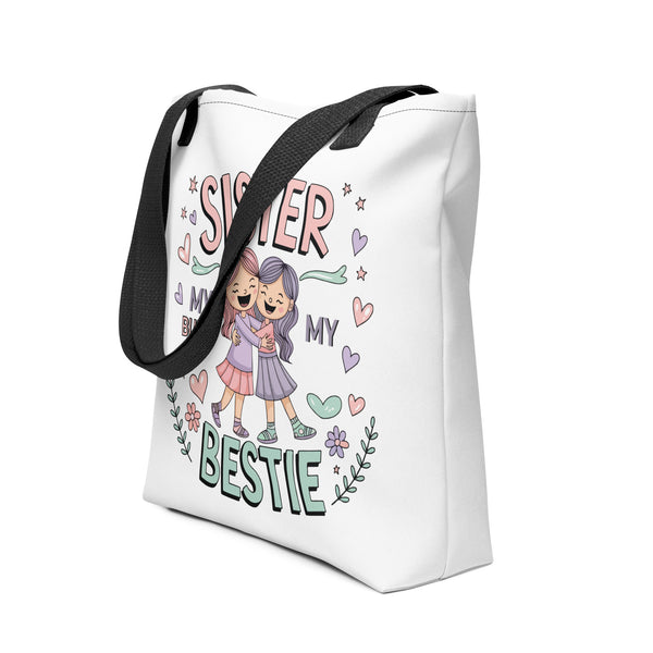 My Built-in Bestie - Tote Bag for Sisters - Default Title - Tote Bags