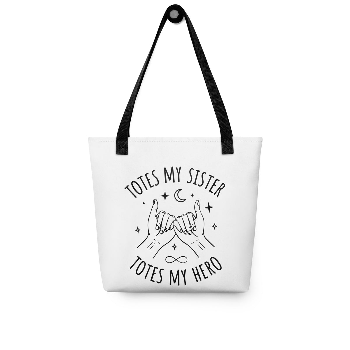 Playful Vibes - Tote Bag Designed for Sisters - - Tote Bags