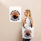 Blooming Love - Tote Bag for Your Sister - - Tote Bags