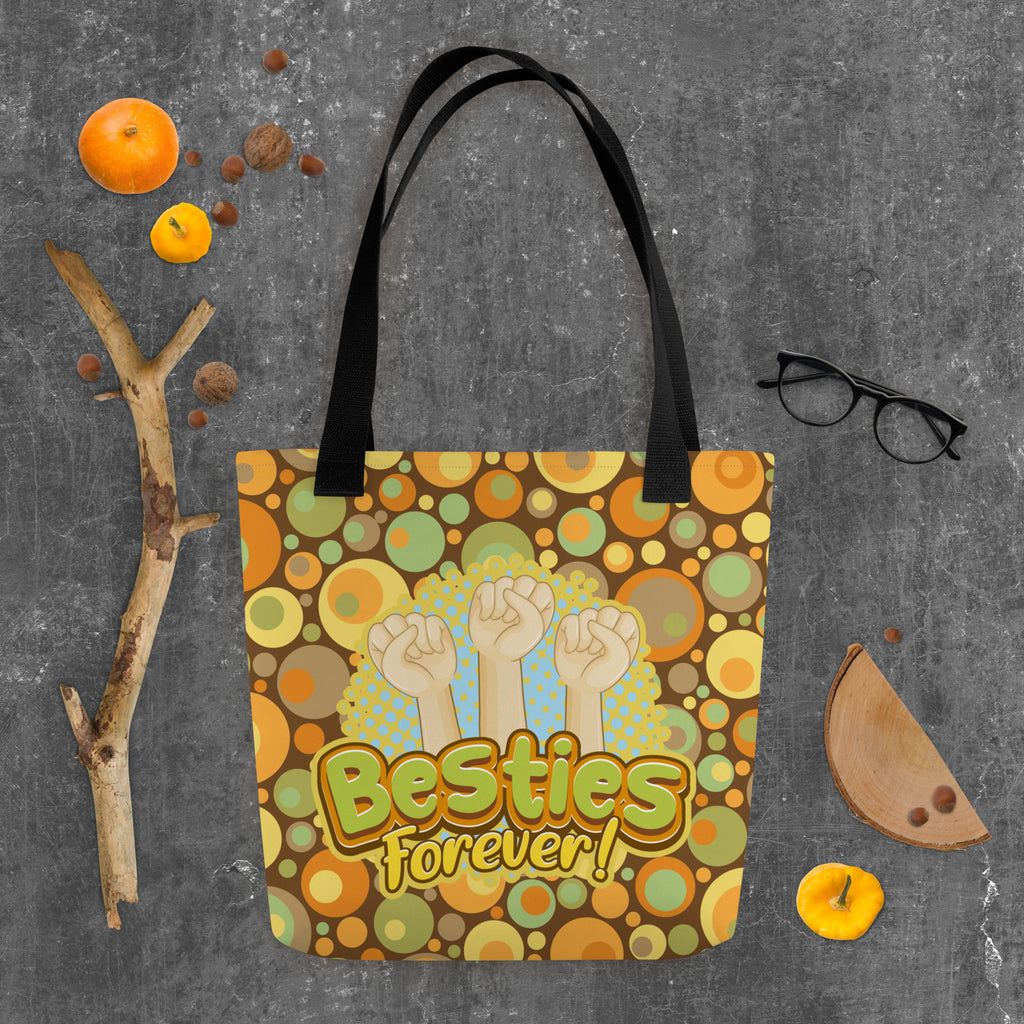 Bestie Forever Tote Bag – Gift with a Punch - Default Title - Tote Bags