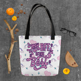 Whimsical Bestie Love Tote Bag - Default Title - Tote Bags