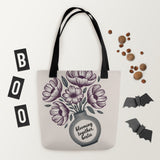 Blooming Together - Bestie Tote Bag - - Tote Bags