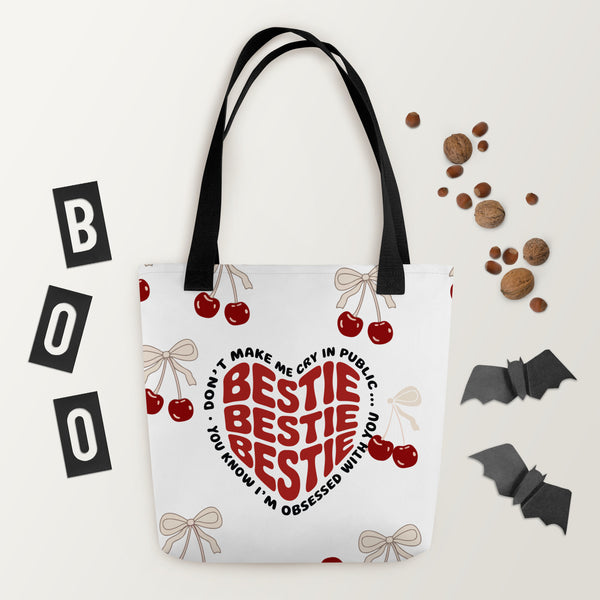 Bestie Tote Bag – Sweet & Sassy - - Tote Bags