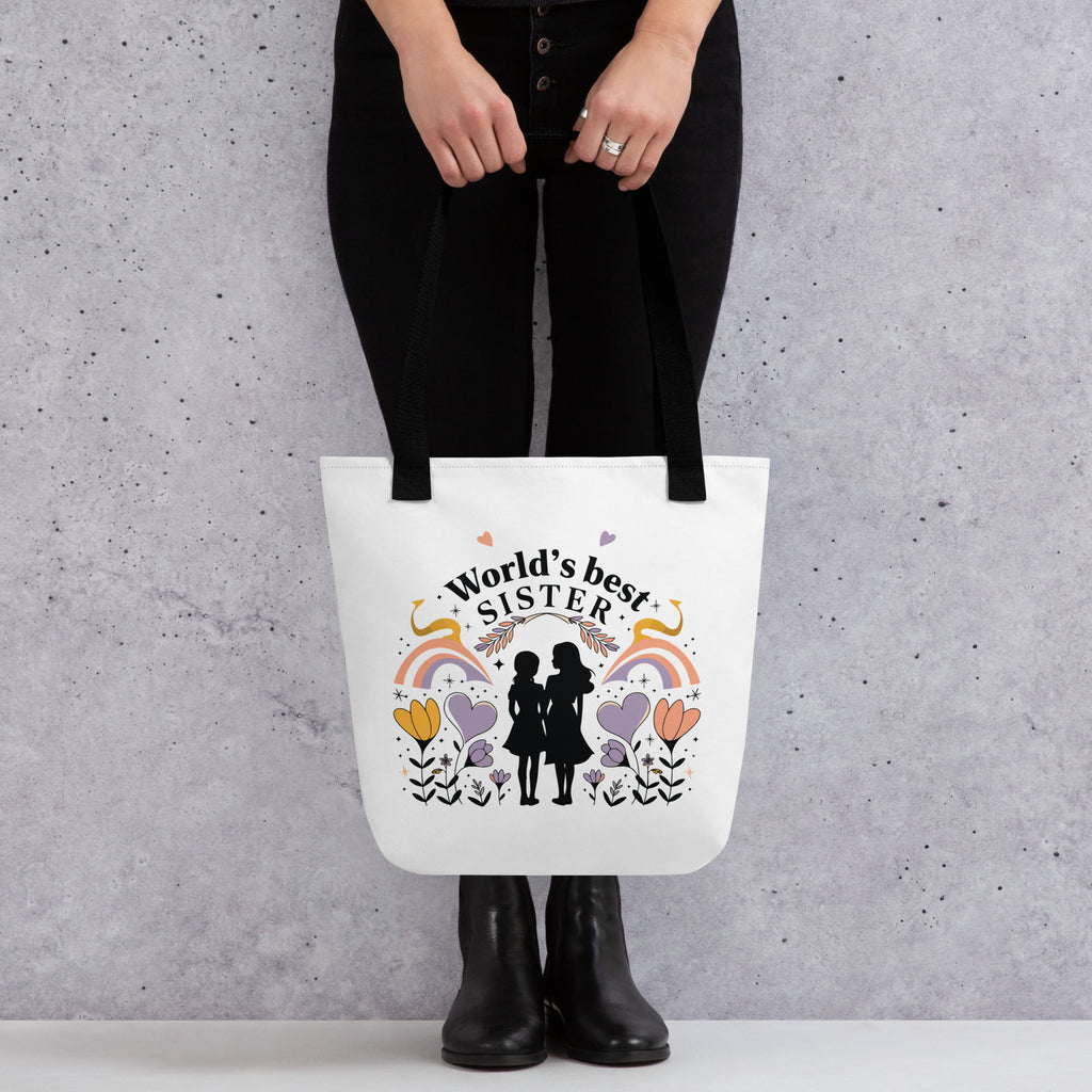 A Magical Bond - Tote Bag for the World’s Best Sister - Default Title - Tote Bags