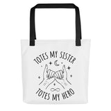 Playful Vibes - Tote Bag Designed for Sisters - - Tote Bags