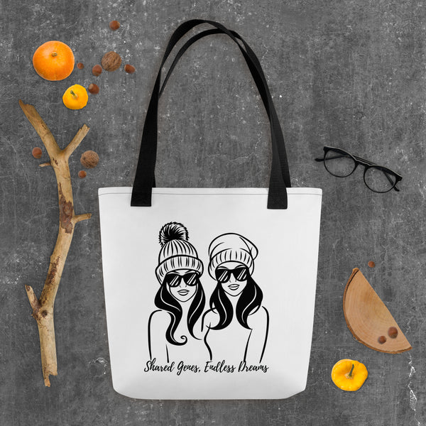 Sisters Forever - A Chic Tote Bag for Everyday Use - Default Title - Tote Bags