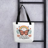 Magical Butterfly Tote – A Perfect Gift for Sisters - - Tote Bags