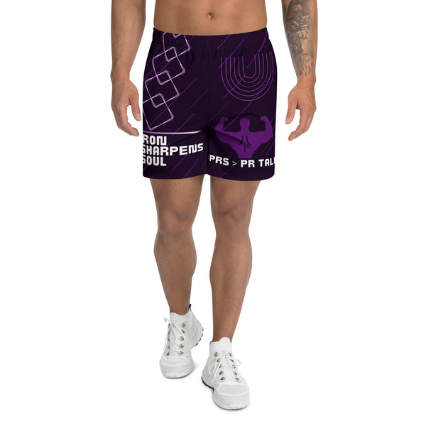 "Iron Sharpens Soul" Athletic Gift Shorts - - Sportswear