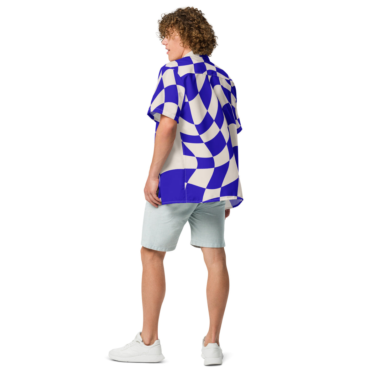 Soccer Spirit Jersey - Wavy Plaid Design - - T-shirts