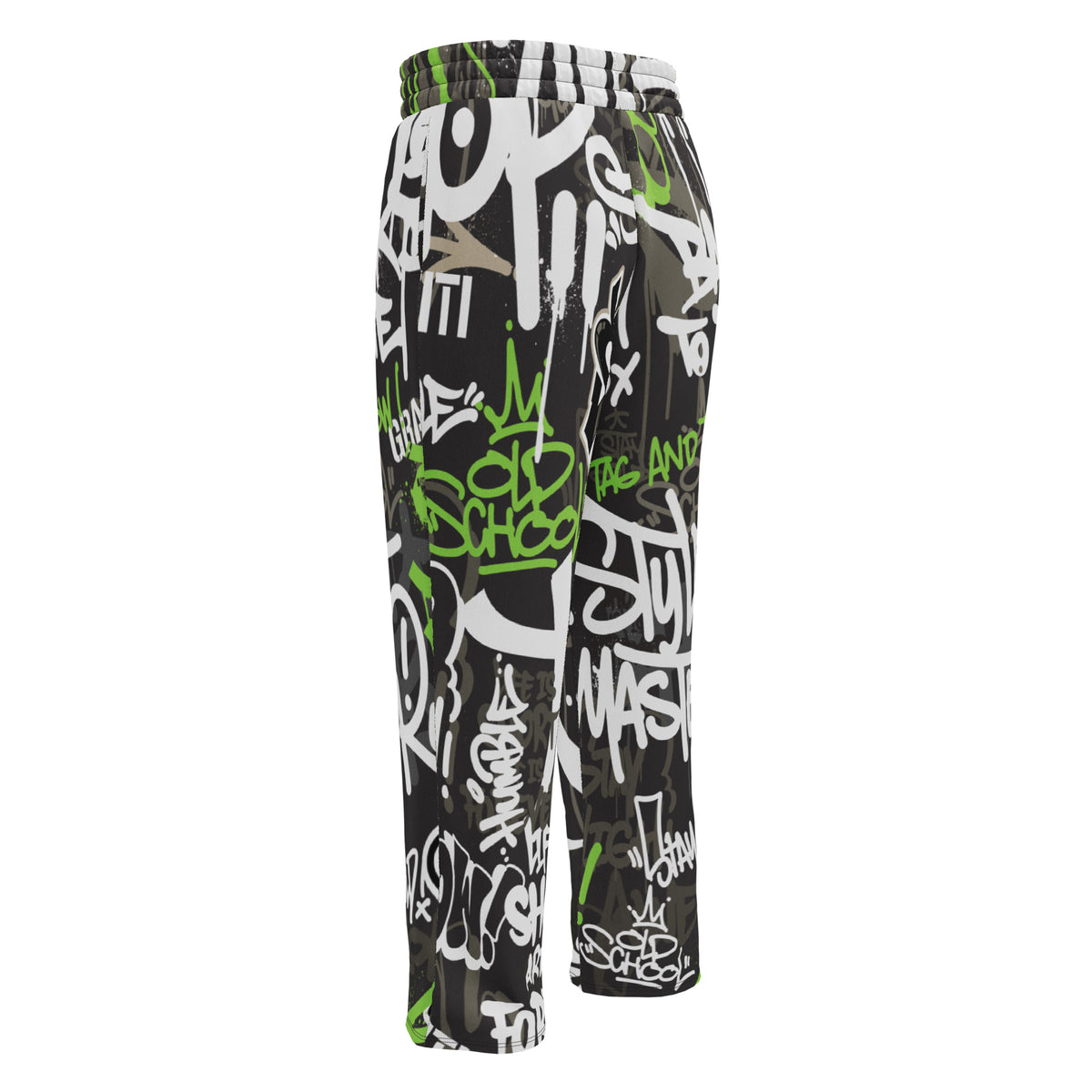 Tag Your Style - Hip Hop-Inspired Wide-Leg Joggers - - Joggers