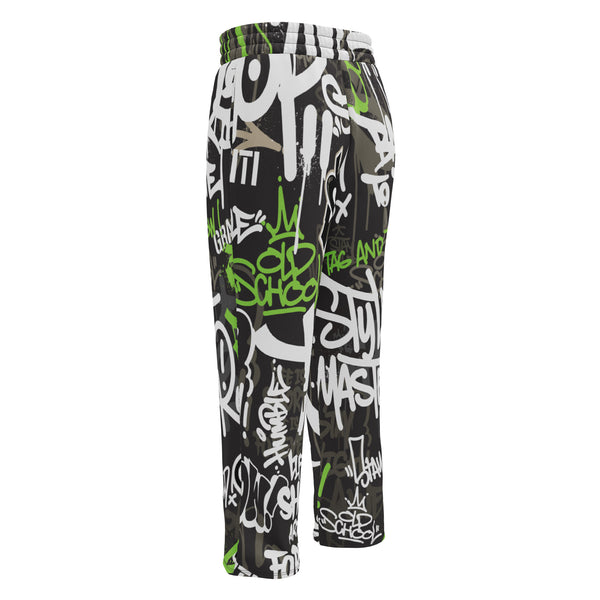 Tag Your Style - Hip Hop-Inspired Wide-Leg Joggers - - Joggers