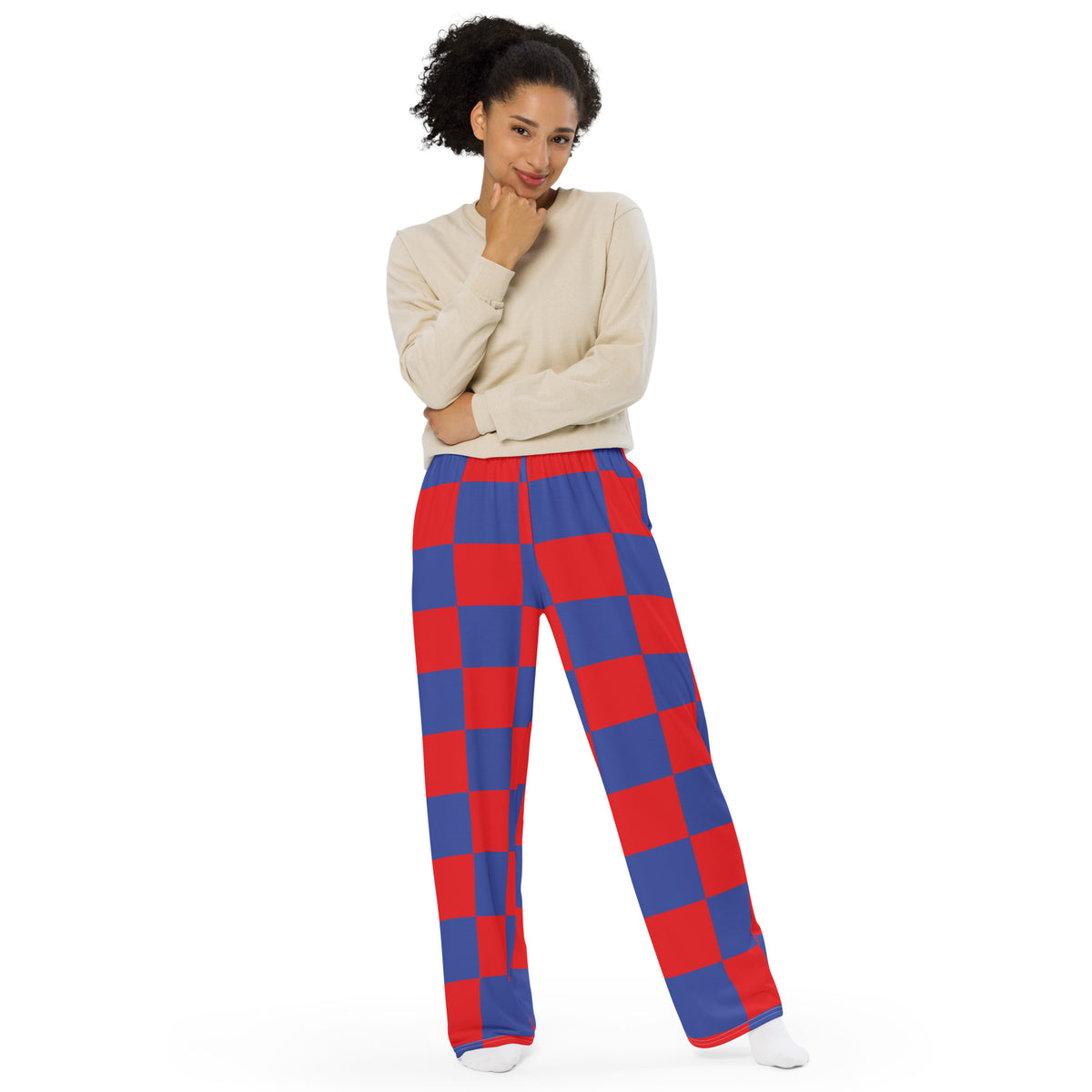 Everyday Elegance - Pants that Speak Memories - - Wide Leg Pants