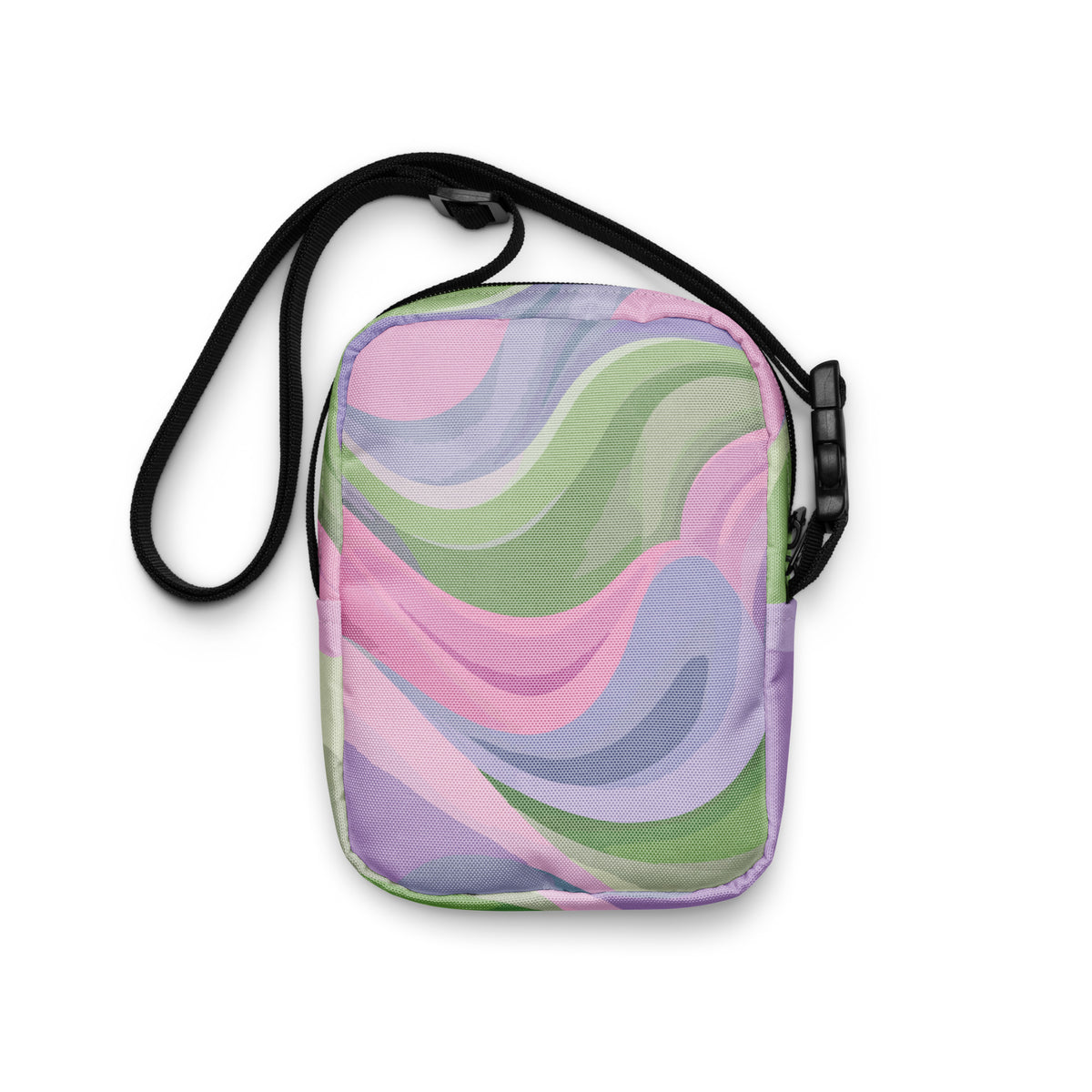 Tranquil Waves - Stylish Utility Crossbody Bag - - Crossbody Bag