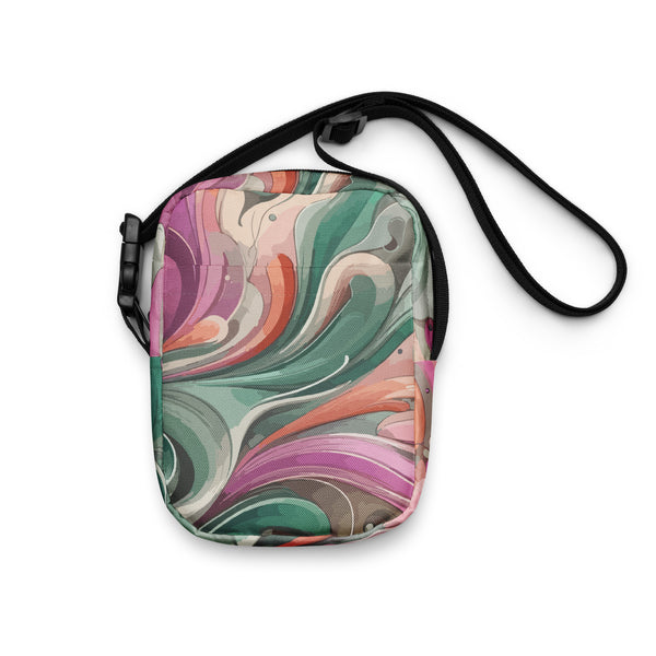 Swirling Memories Crossbody Bag - - Crossbody Bag