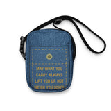 Carry Light, Gift Heavy – Utility Crossbody Bag for Son - - Crossbody Bag