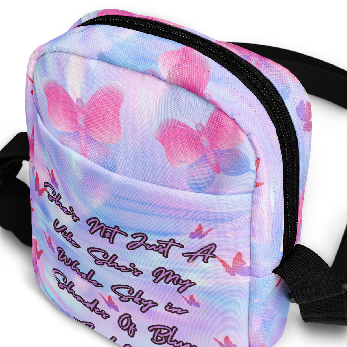 Butterfly Babe – Pastel Gift Crossbody Bag - - Crossbody Bag