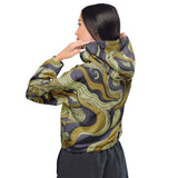 Vivid Vortex - Bold Patterned Adventure Jacket - - Winbreakers