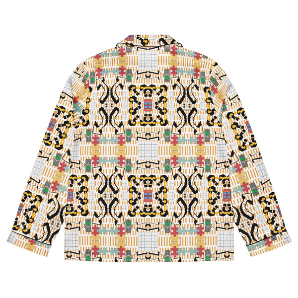 Abstract Puzzle Pajama Shirt – A Thoughtful Gift - - Pajama Tops