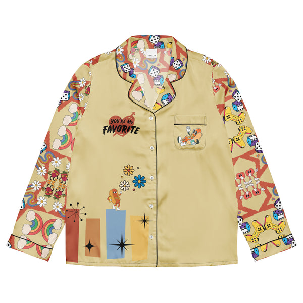 “You’re My Favorite” Retro Pajama Top – Gift for Her - - Pajama Tops