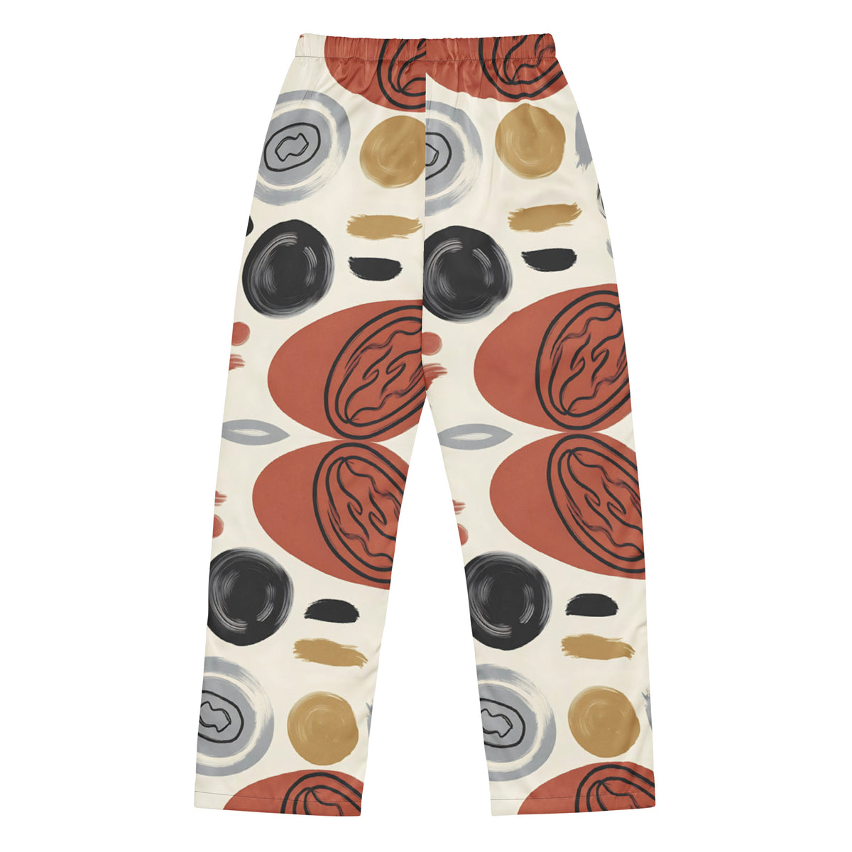 Abstract Cat Pajama Pants – A Purrfect Gift for Her - - Pants