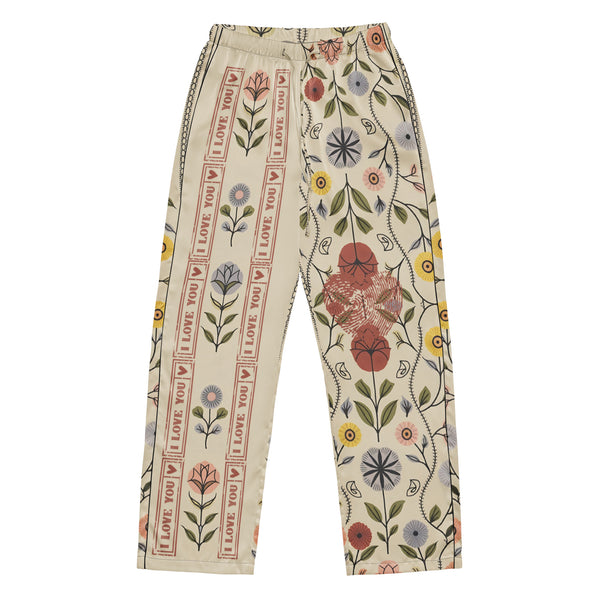 “I Love You” Lounge Pants – Romantic Gift for Women - - Pants