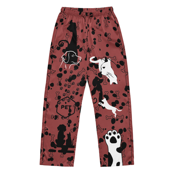Pet Lover’s Pajama Pants – A Cozy Gift for Her - - Pants