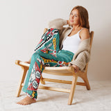 Comic Cool Cat Pajama Pants – Gift for Fun-Loving Women - - Pants