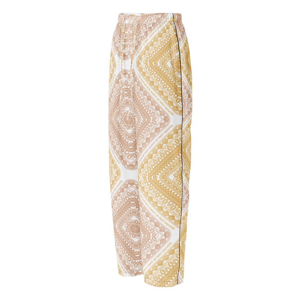 Mandala Geometric Pajama Pants – Relaxed Gift for Her - - Pants