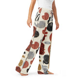Abstract Cat Pajama Pants – A Purrfect Gift for Her - - Pants