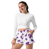 Heartfelt Moments - Purple Heart Shorts - -