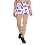 Heartfelt Moments - Purple Heart Shorts - -