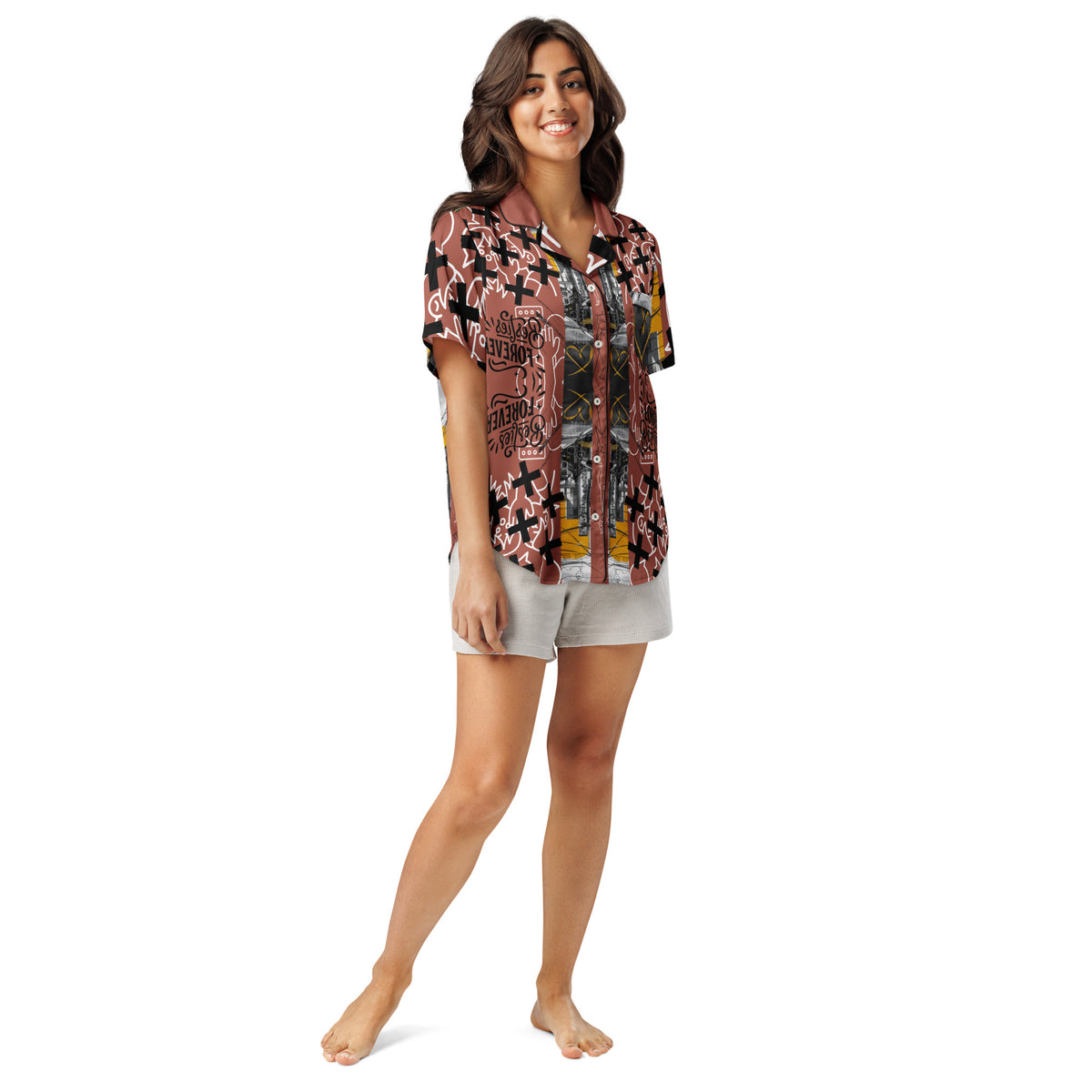 Besties Forever Pajama Top – Gift for Your Soul Freind - - Short Sleeve Top