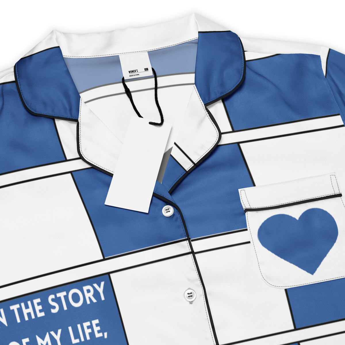 Romantic Pajama Top – Perfect Gift for Your Partner - - Short Sleeve Top