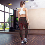 Tessellated Treasures - Sophisticated Workout Wear - - Leggings