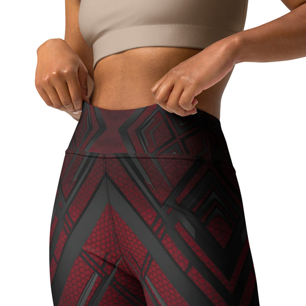 Tessellated Treasures - Sophisticated Workout Wear - - Leggings