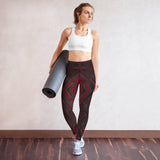 Tessellated Treasures - Sophisticated Workout Wear - - Leggings