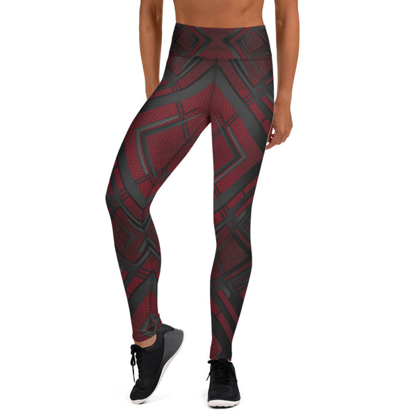 Tessellated Treasures - Sophisticated Workout Wear - - Leggings