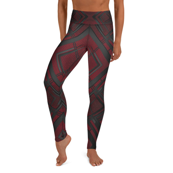 Tessellated Treasures - Sophisticated Workout Wear - - Leggings