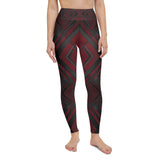 Tessellated Treasures - Sophisticated Workout Wear - - Leggings