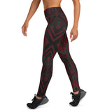 Tessellated Treasures - Sophisticated Workout Wear - - Leggings