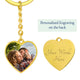 Luxury Keychain (Gold Color) / No