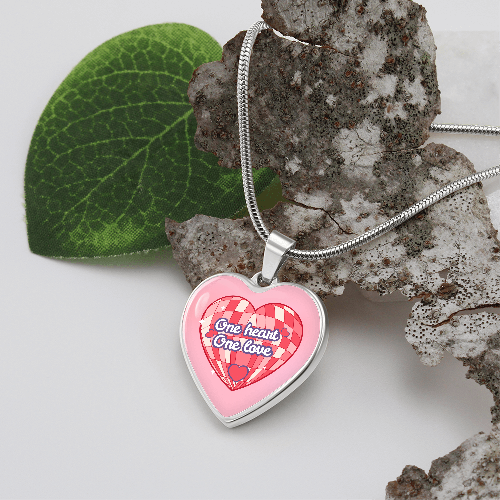 Bold Heart Necklace – A Funky Love Gift for Her - - Jewelry